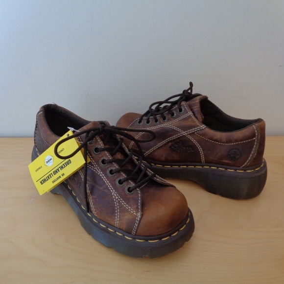 Dr Martens Shoes Dr Martens 22 Club Lace To Toe Flower Oxfords Poshmark